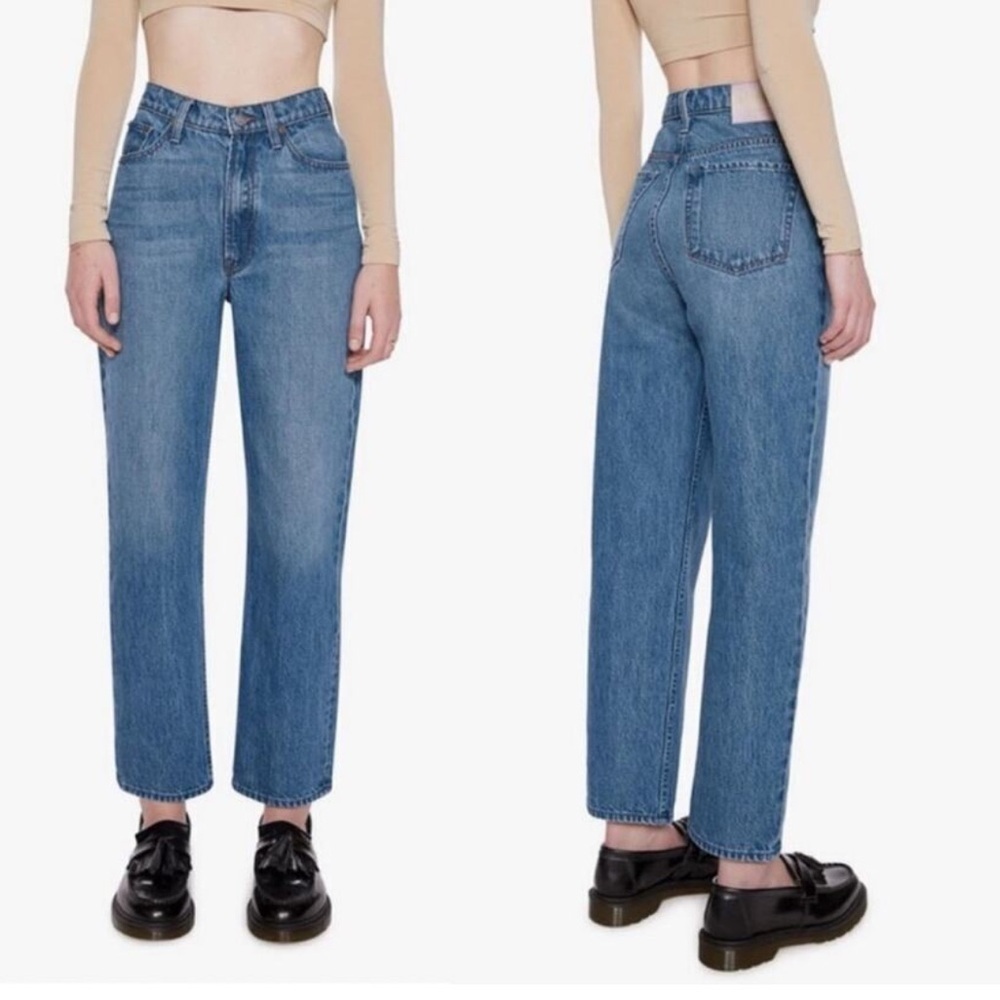 Mother SNACKS Double Stack Ankle Delicious Memories Jeans 30